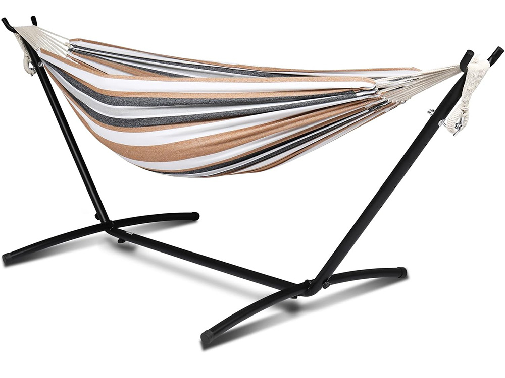 Dvivietis braziliškas hamakas su uždangalu 200x150 cm