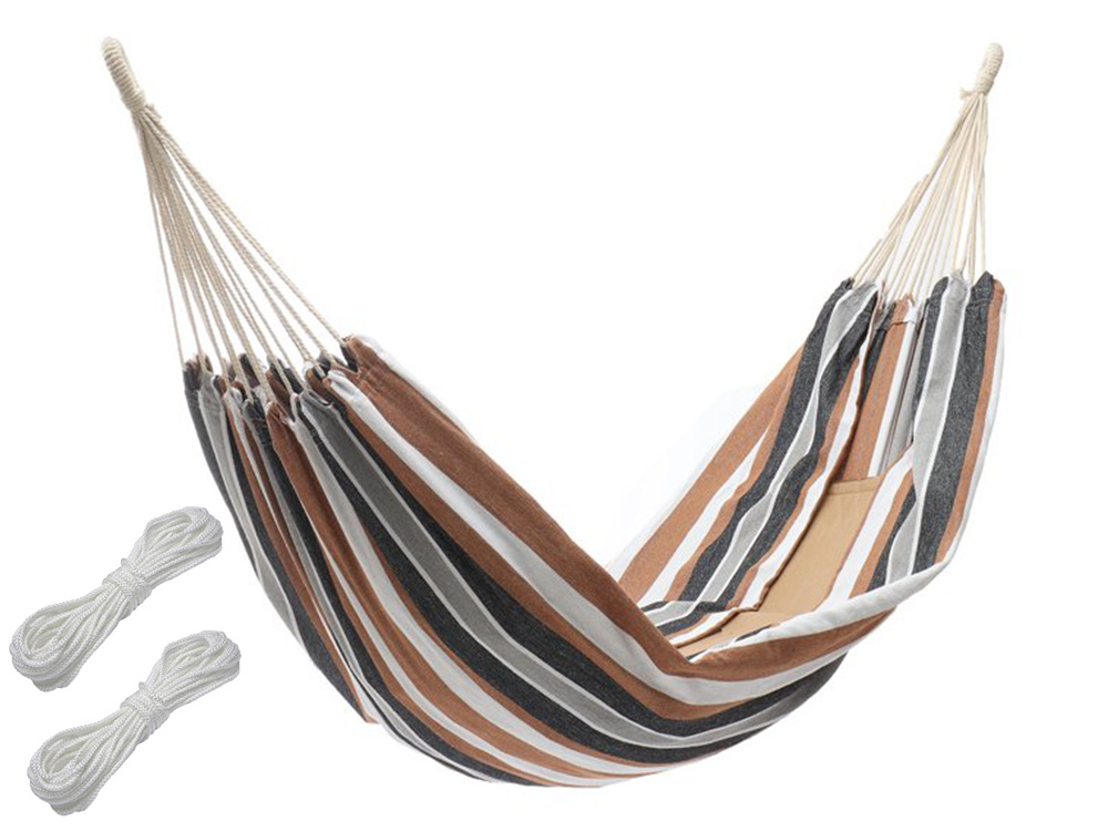 Dvivietis braziliškas hamakas su uždangalu 200x150 cm