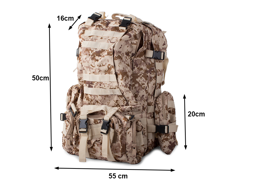 Kuprinė 48,5l su molle sistema