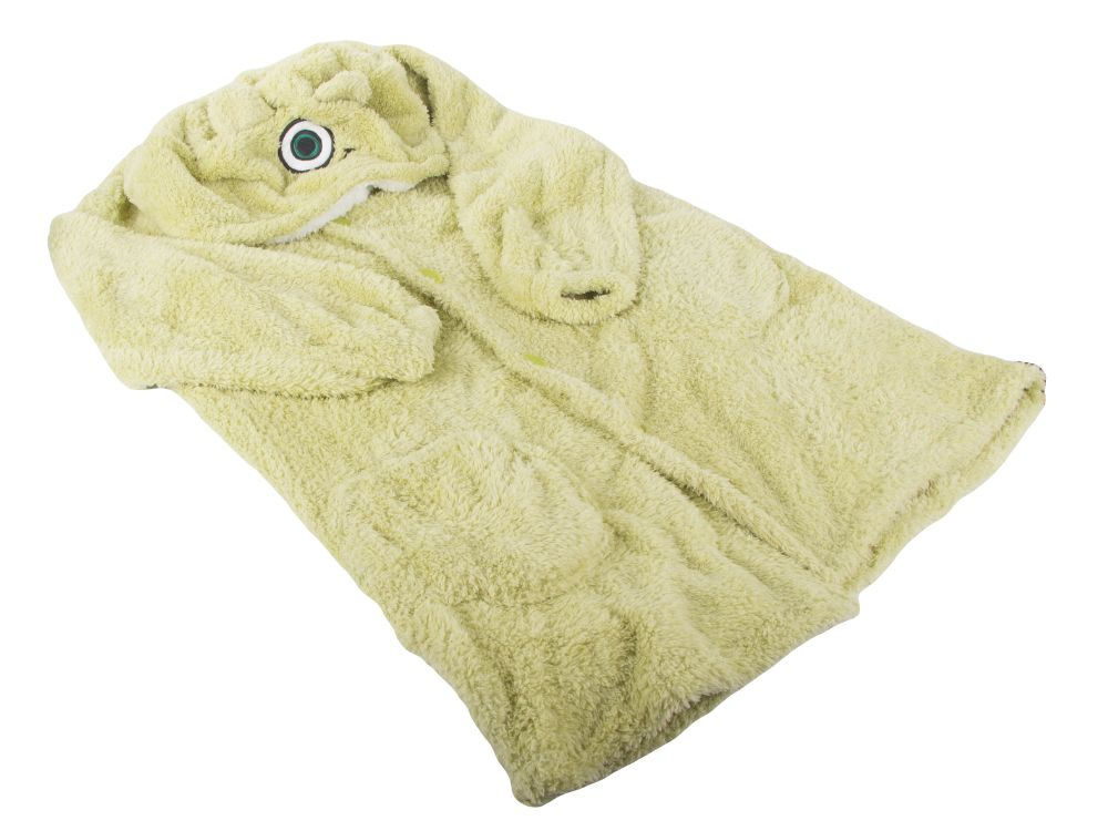 Šiltas oversize xl pledas su gobtuvu, žalia