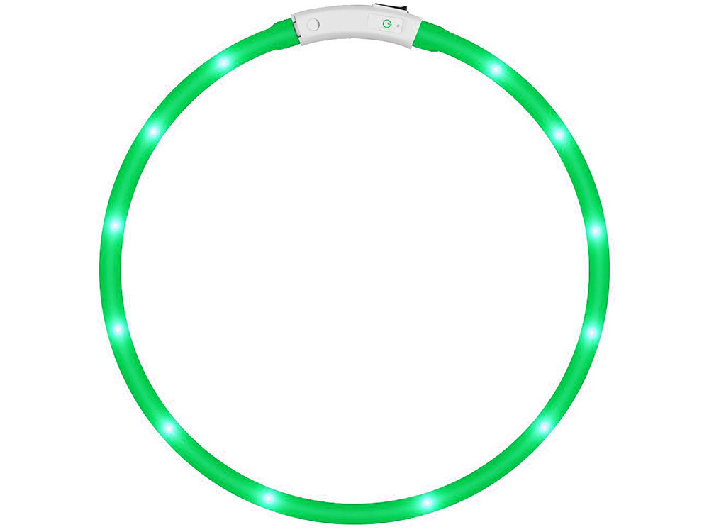 Led apykaklė šunims ir katėms, reguliuojama, 47 cm