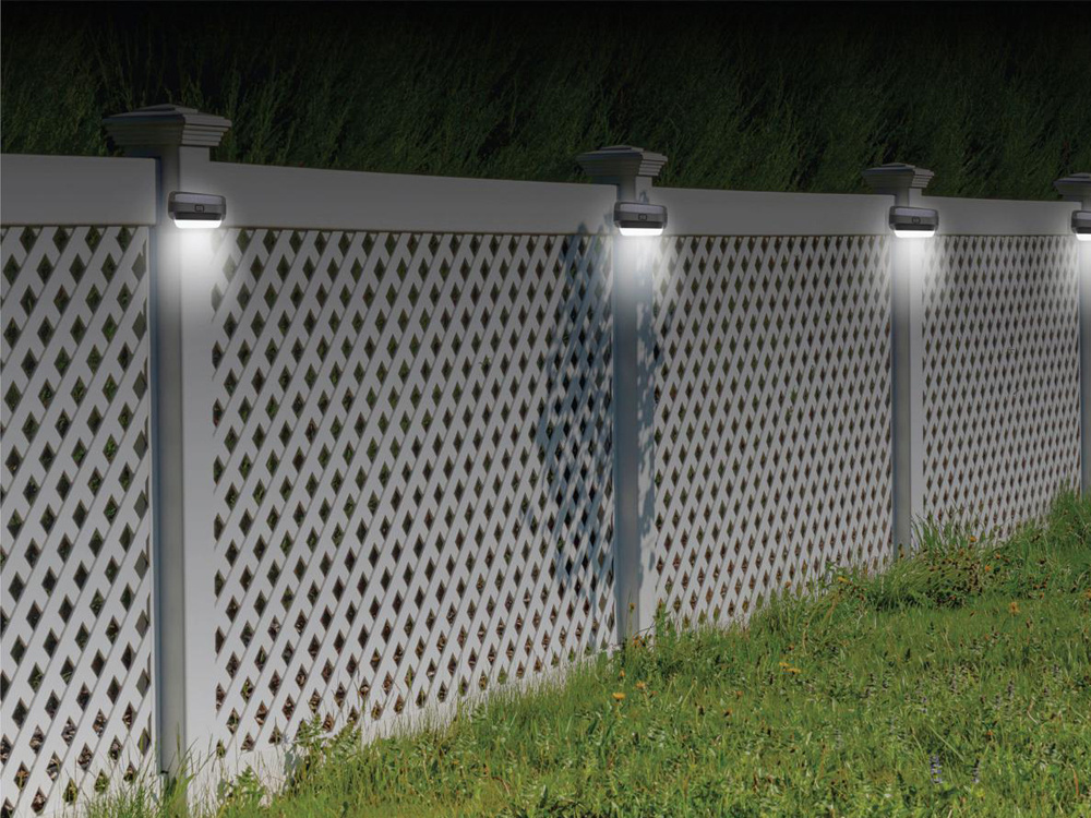 Sodo led saulės šviestuvas su jutikliu