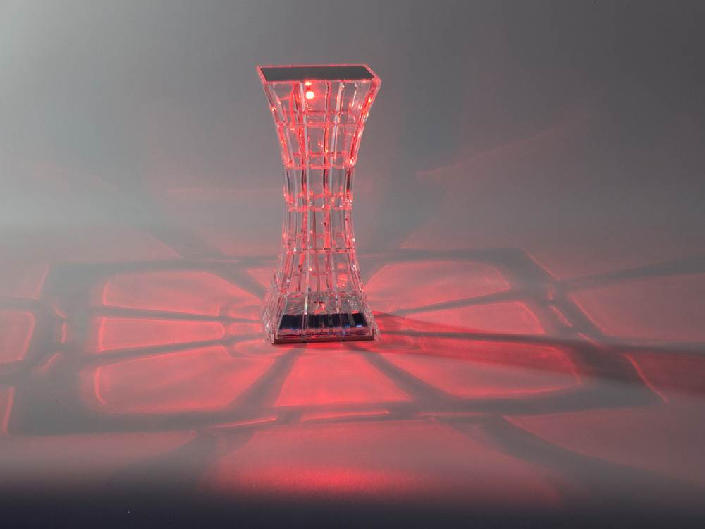Stalinė led rgb stalinė lempa su pultu, 18 cm