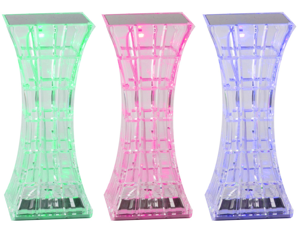 Stalinė led rgb stalinė lempa su pultu, 18 cm