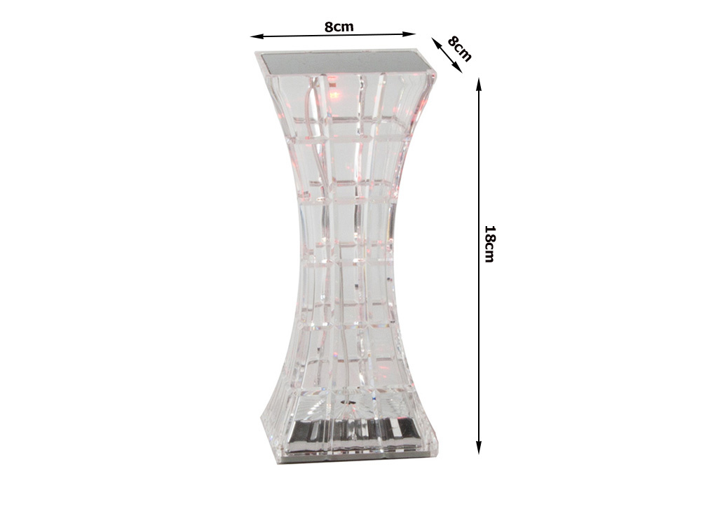 Stalinė led rgb stalinė lempa su pultu, 18 cm