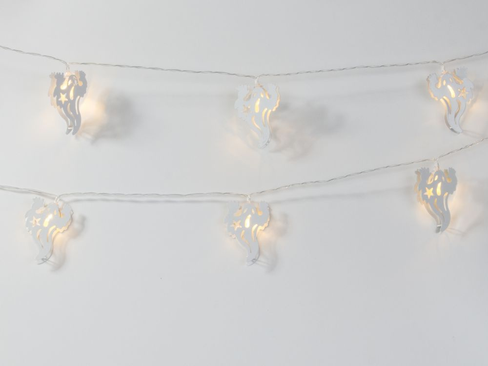 Led girlianda su vaiduokliais, 2 m, 10 švieselių