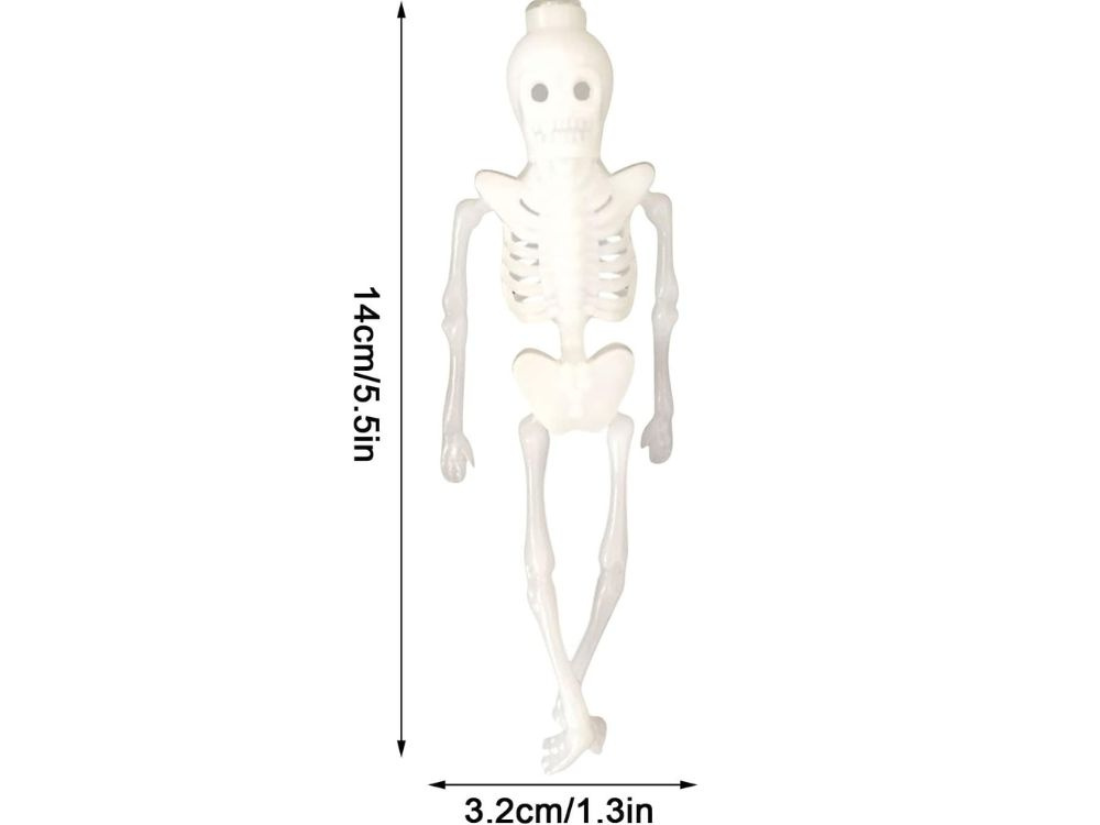 Led girlianda su skeletais 2 m