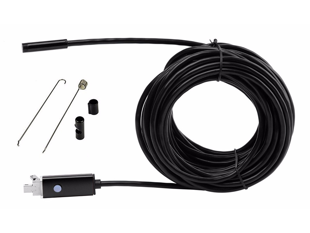 Endoskopinė kamera su usb jungtimi, 10 m, led