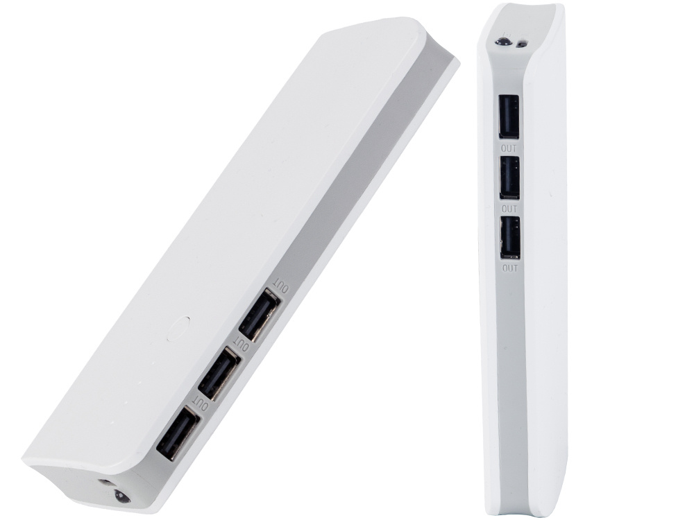 Išorinis akumuliatorius 10000mah su 3 usb jungtimis