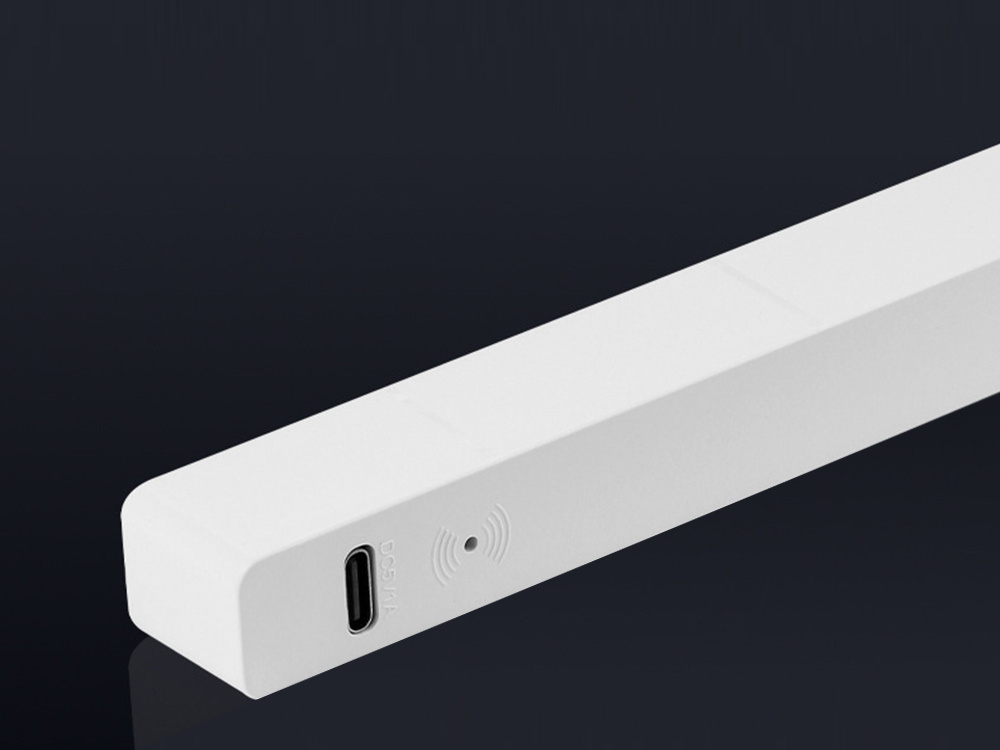 Led juosta su garso reakcija, 32 diodų, usb-c