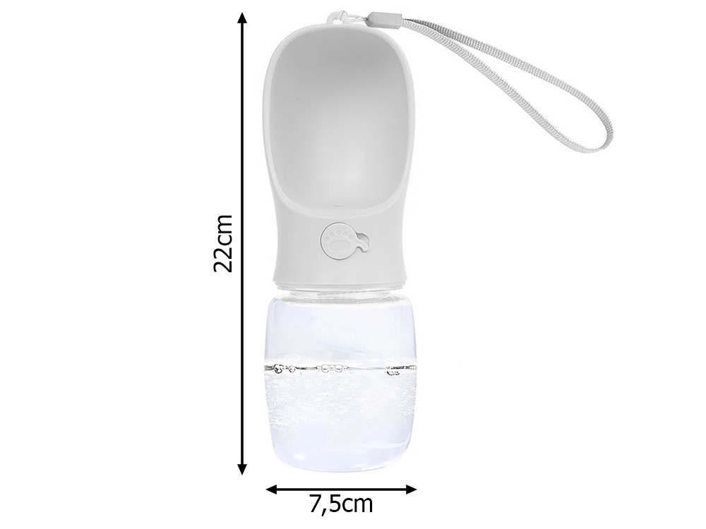 Nešiojama gertuvė su dubenėliu 380 ml