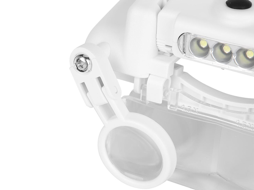 Didinamasis stiklas su 3 led, 11,5x