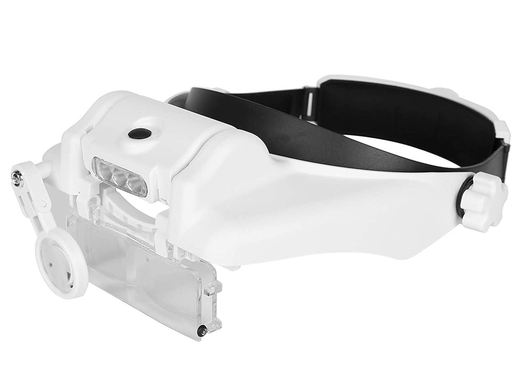 Didinamasis stiklas su 3 led, 11,5x