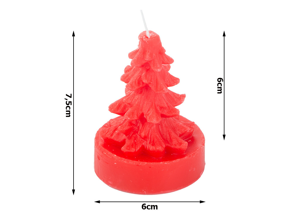 Aromatinė žvakė eglutės formos 7,5 cm