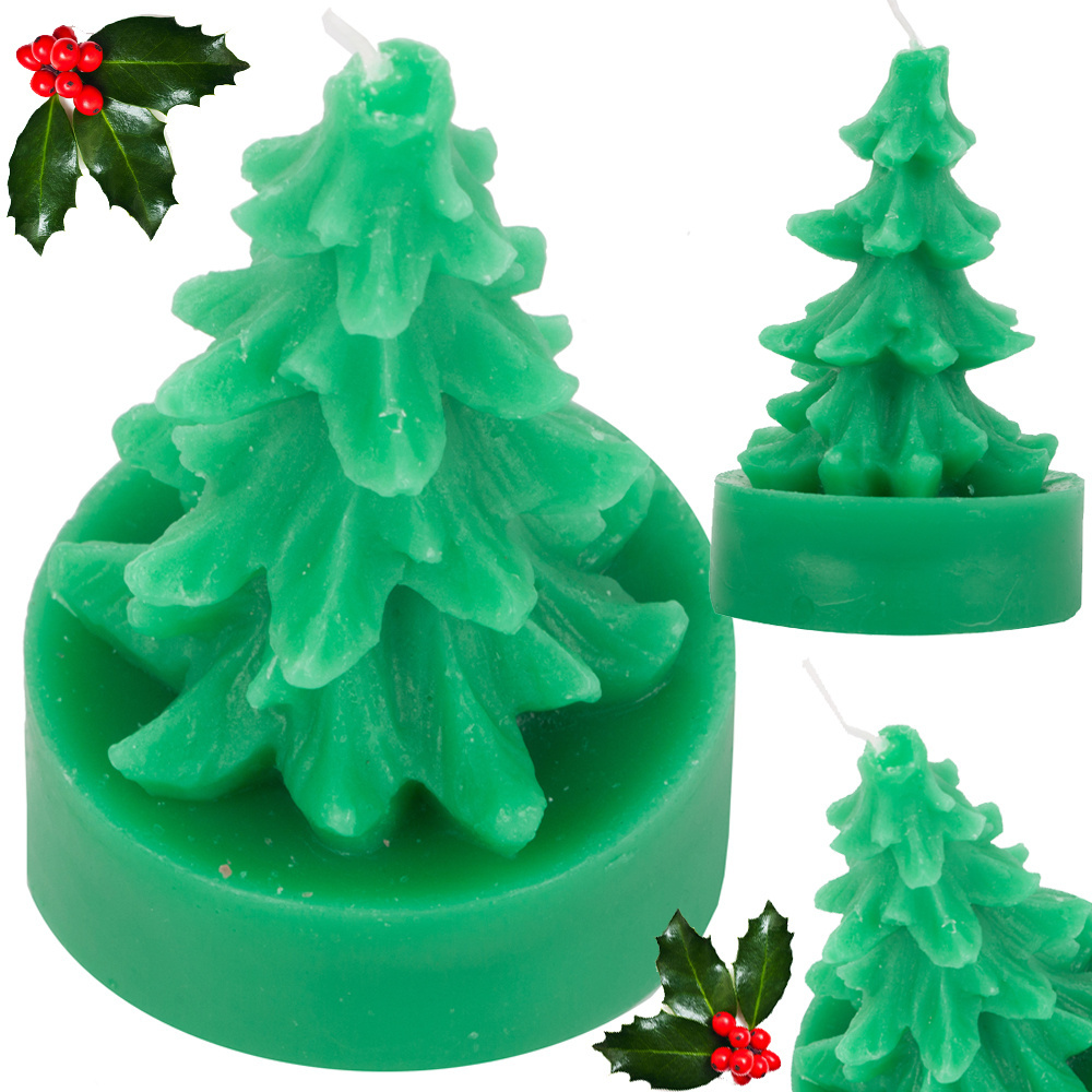 Aromatinė žvakė eglutės formos 7,5 cm
