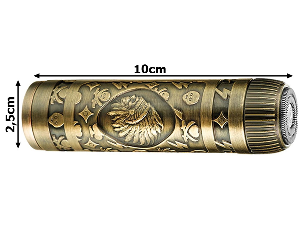Mini trimeris su usb-c įkrovimu