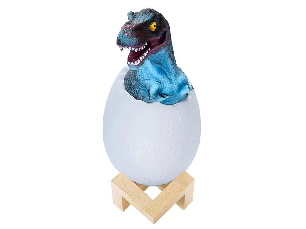 Naktinė lempa dinozauras tiranozauras rgb led