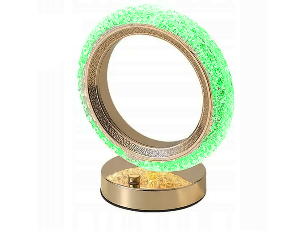 Stalinis naktinis šviestuvas su led rgb apšvietimu, 18 cm