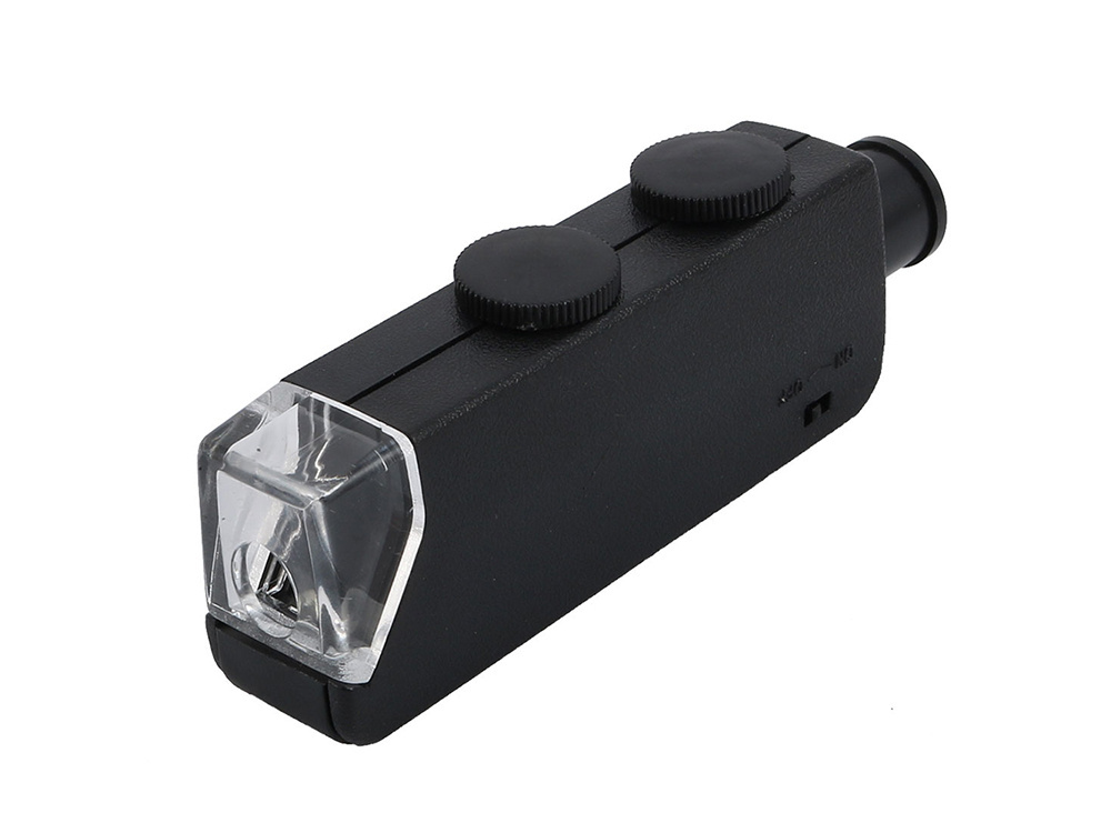Mikroskopas su led apšvietimu ir 60x-100x priartinimu