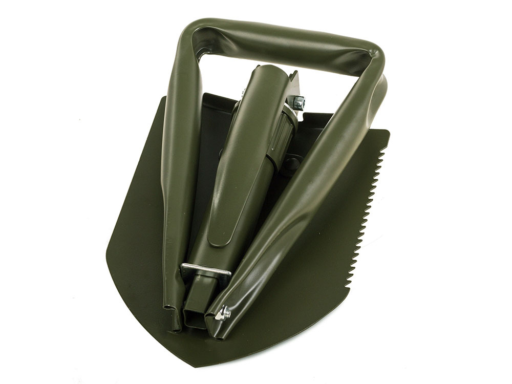 Daugiafunkcinė kastuvė su kilpa ir pjūklu 59 cm