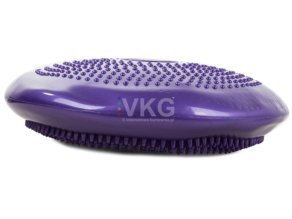 Sensomotorinė pagalvė su pompa, 32 cm, violetinė