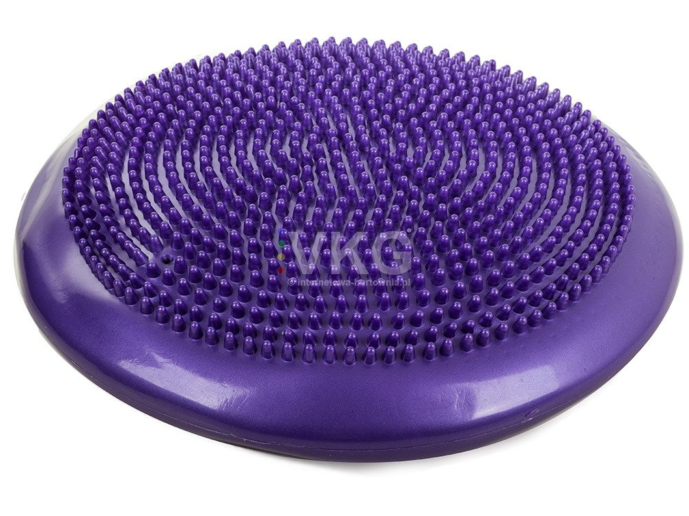 Sensomotorinė pagalvė su pompa, 32 cm, violetinė