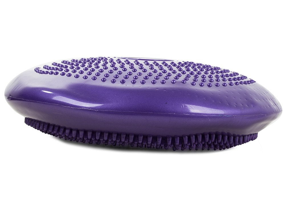 Sensomotorinė pagalvė su pompa, 32 cm, violetinė