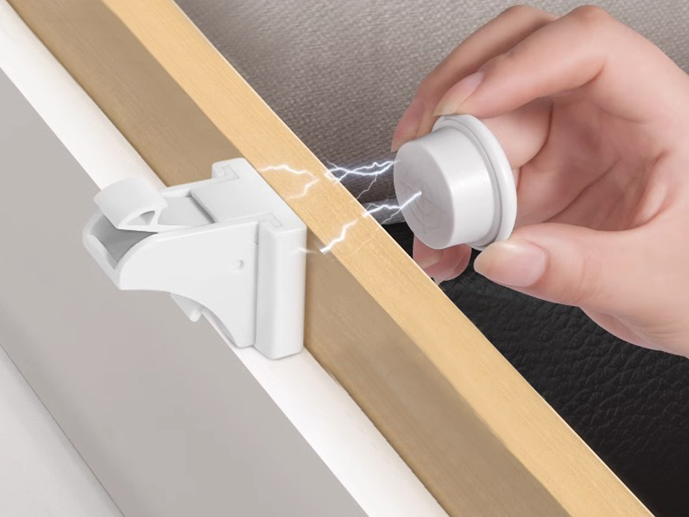 Magnetinė baldų apsauga vaikams, 10 vnt