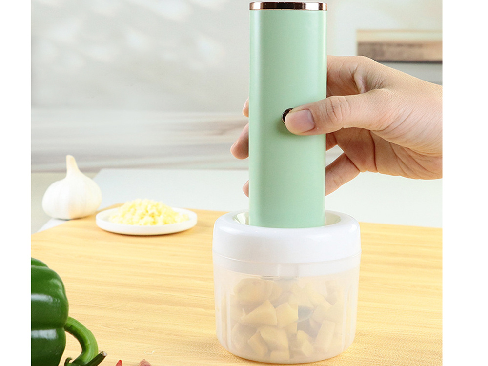 Elektrinis maisto smulkintuvas su usb įkrovimu, 30w, 200 ml 3