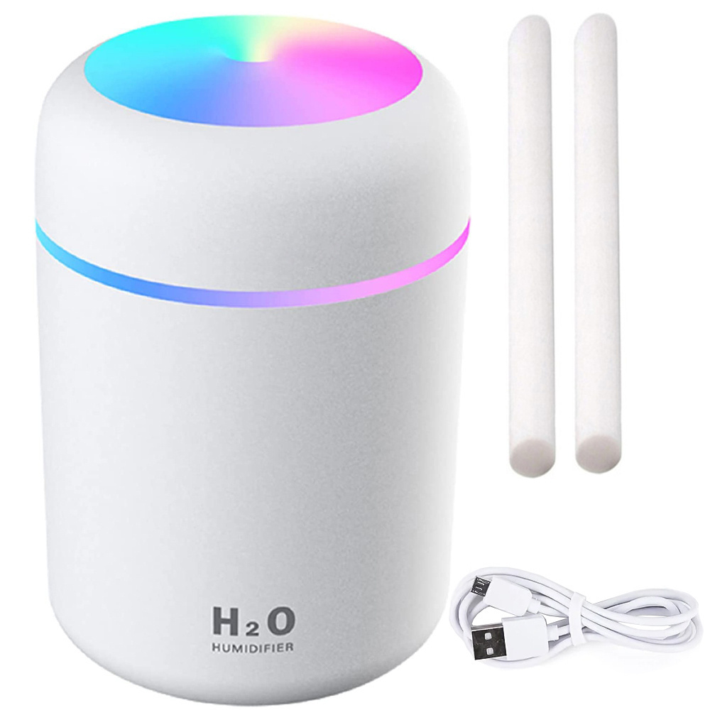 Oro drėkintuvas su aromaterapijos funkcija, 300 ml, usb