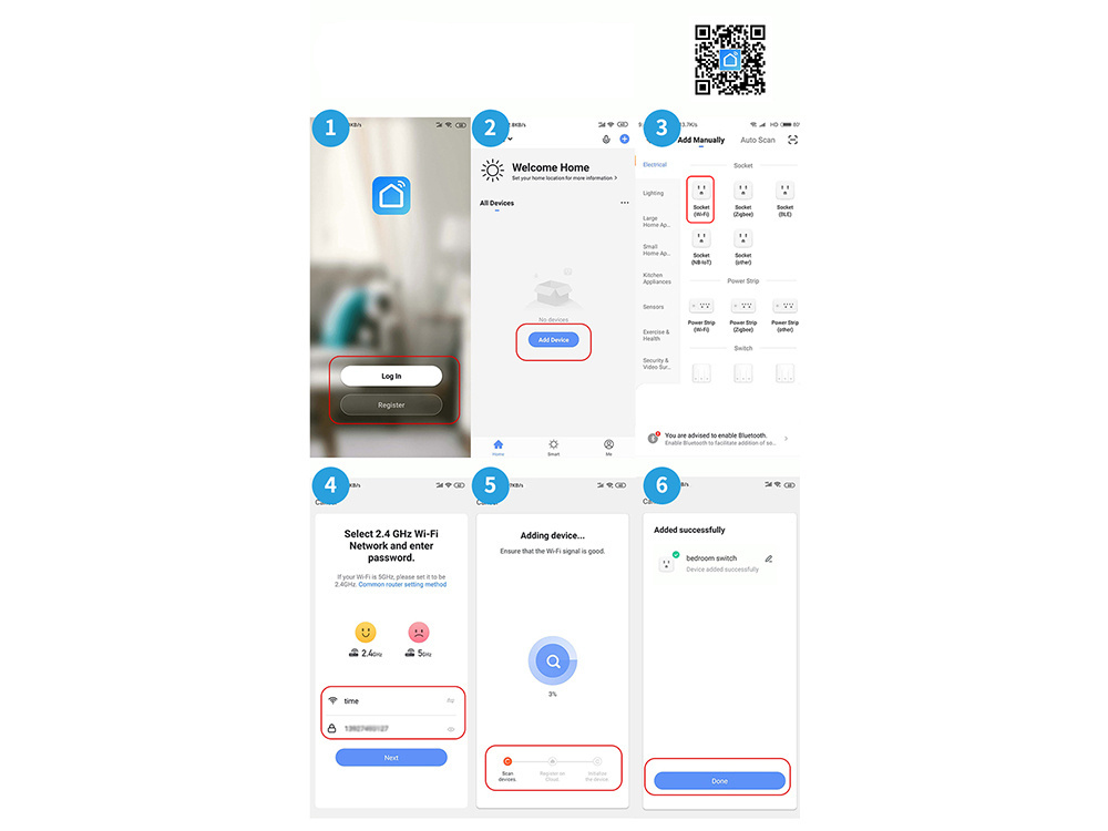 Išmanusis elektros lizdas su wi-fi ir energijos matuokliu, 3680w
