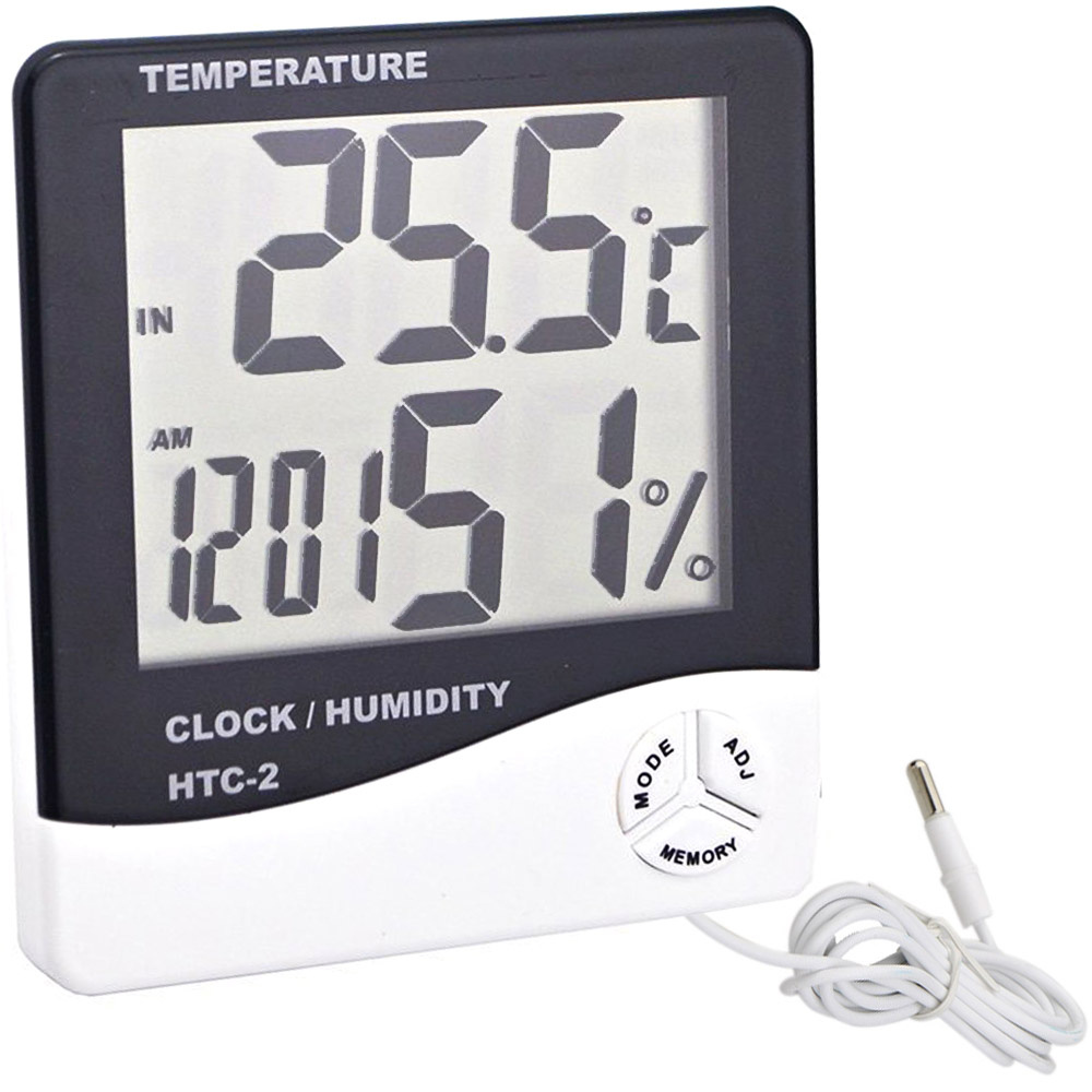 Elektroninis termometras su lcd ekranu
