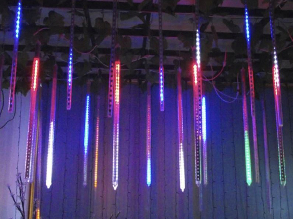 Kalėdinė led girlianda rgb 50cm ip44