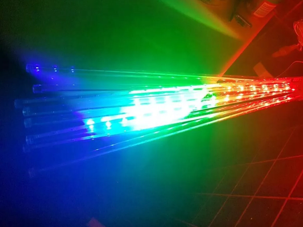 Kalėdinė led girlianda rgb 50cm ip44