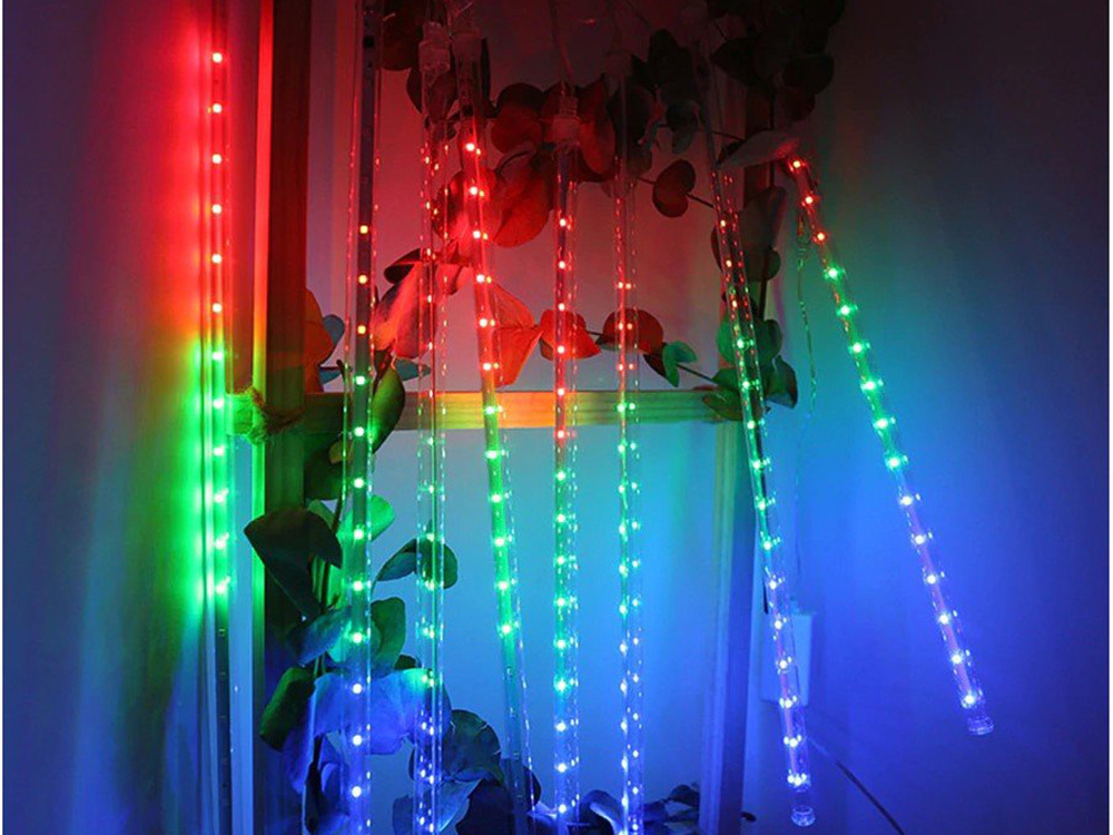 Kalėdinė led girlianda rgb 50cm ip44