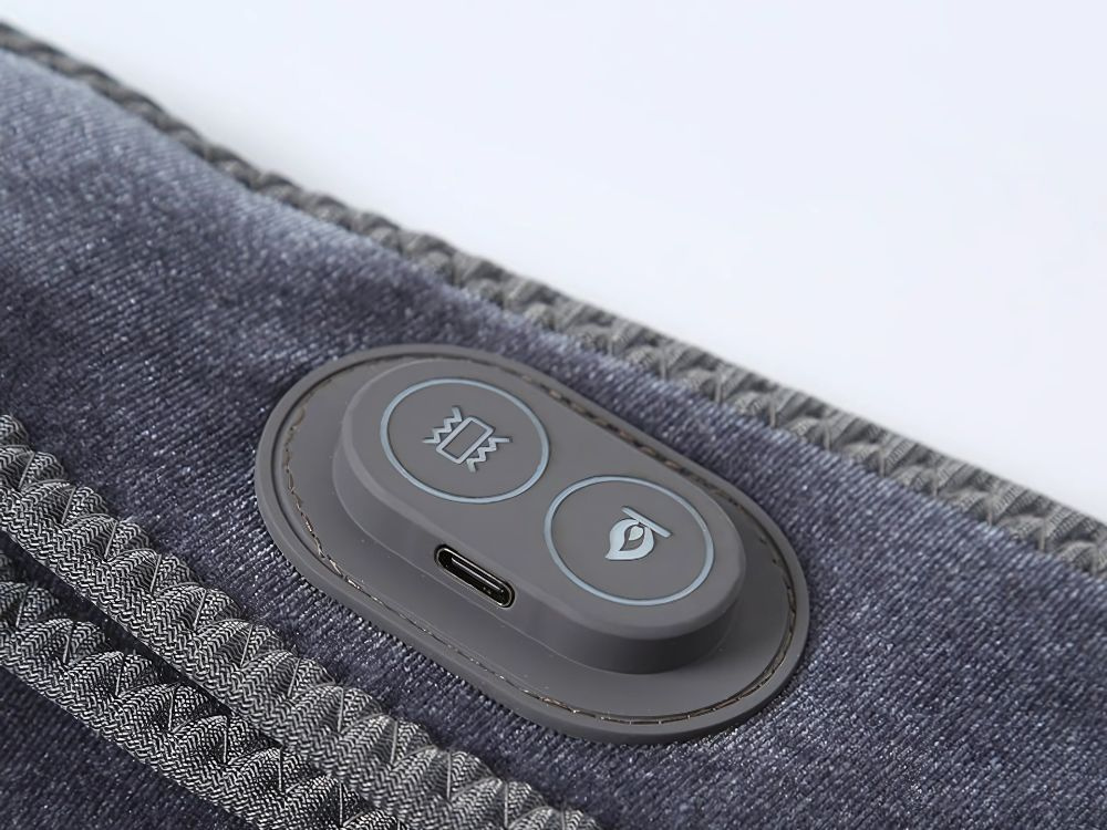 Kaklo masažuoklis su šildymo funkcija ir usb-c