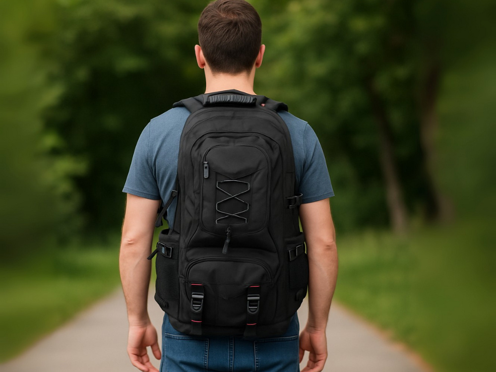 Turistinė kuprinė 35l juoda