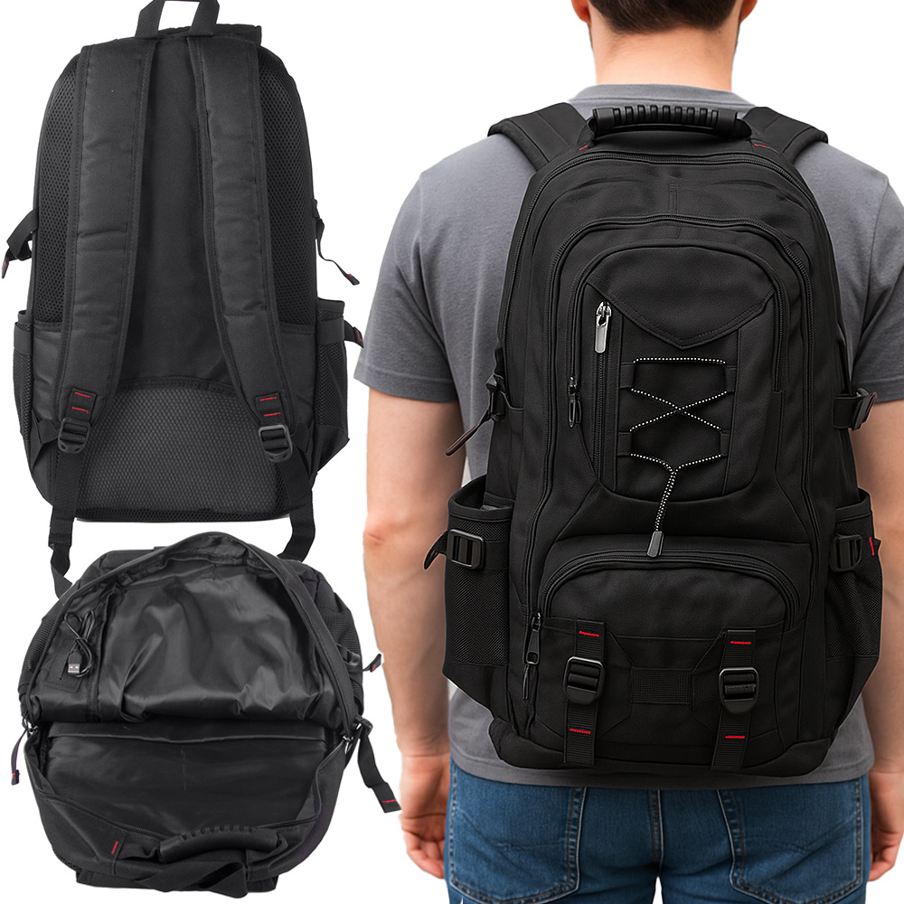 Turistinė kuprinė 35l juoda