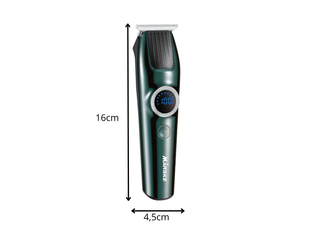 Plaukų kirpimo mašinėlė ms-5033 su priedais, belaidė, usb-c
