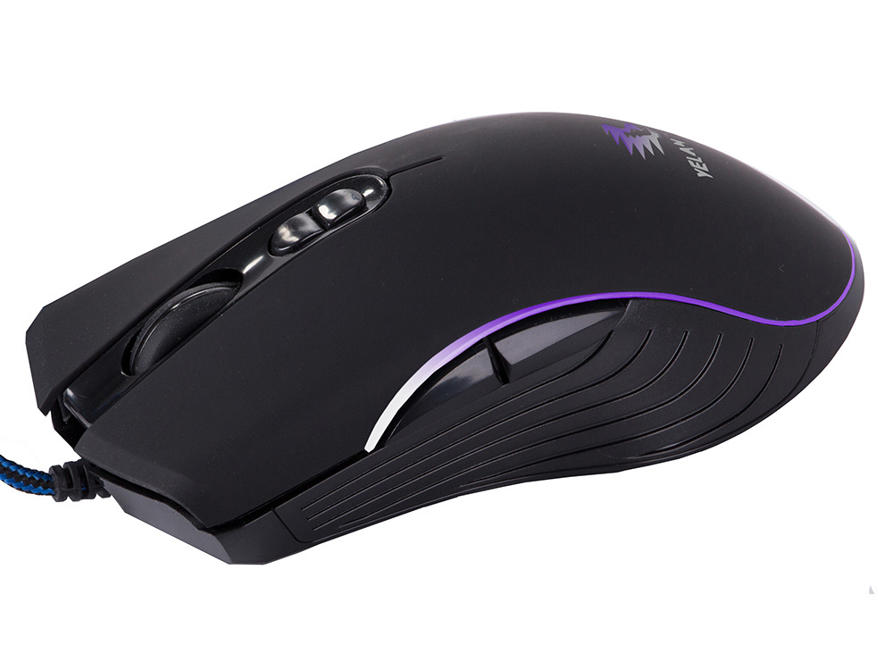 Optinė pelė su rgb apšvietimu, 12,5 cm