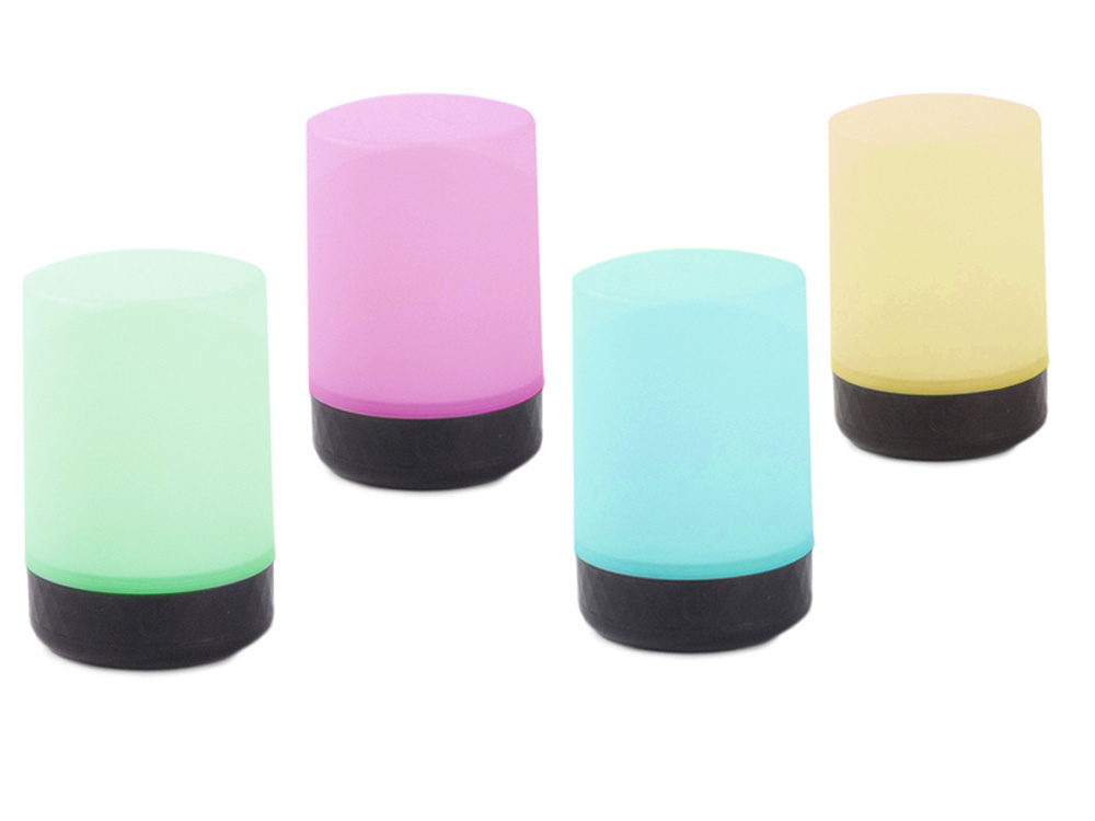 Naktinė led lempa ry-1818 su rgb apšvietimu, 12x7,5 cm, usb