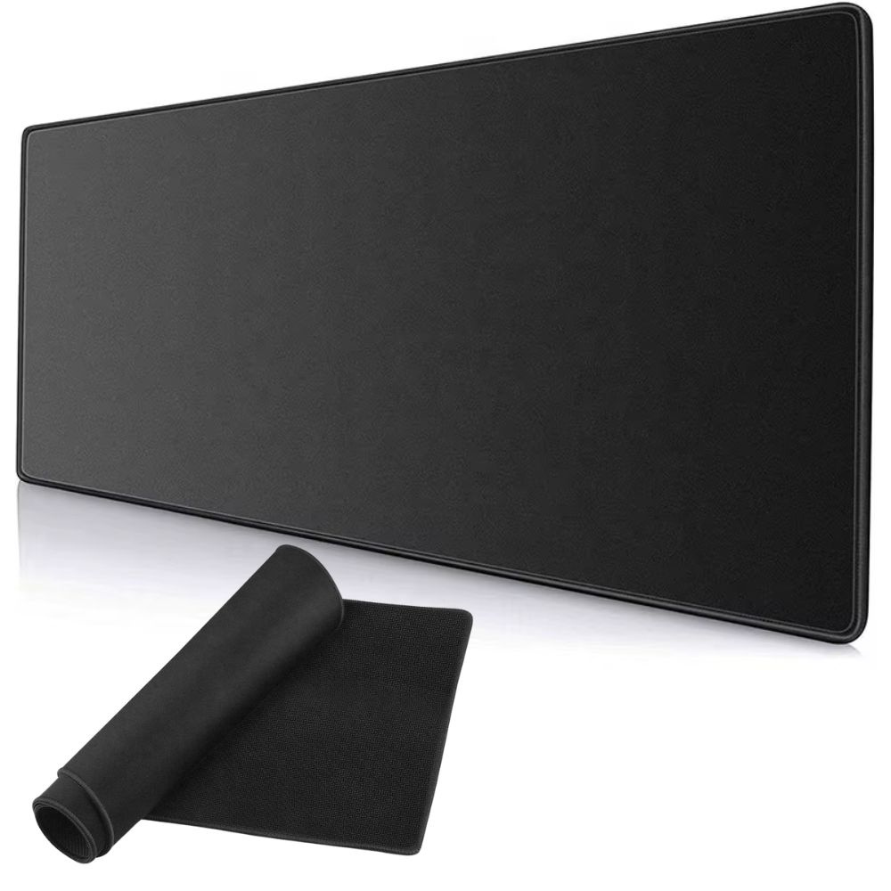Žaidimų kilimėlis pelėms ir klaviatūrai xl 80x30 cm, juodas
