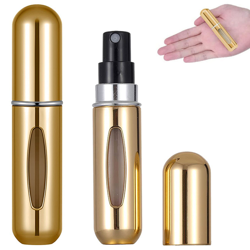 Kvepalų purkštuvas 5 ml, auksinis