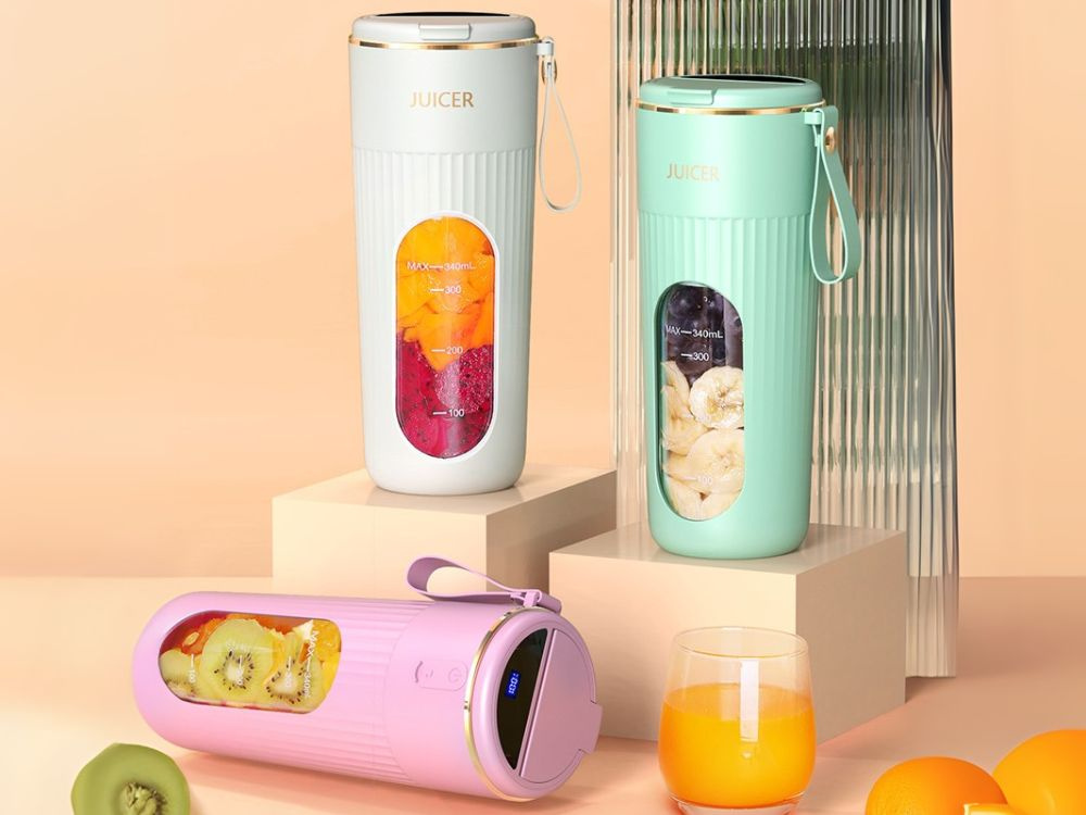 Nešiojamas usb belaidis trintuvas su 340 ml talpa 2