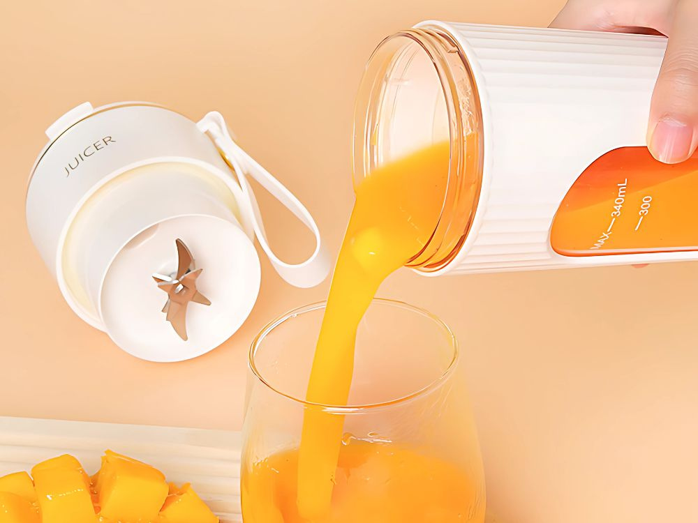 Nešiojamas usb belaidis trintuvas su 340 ml talpa