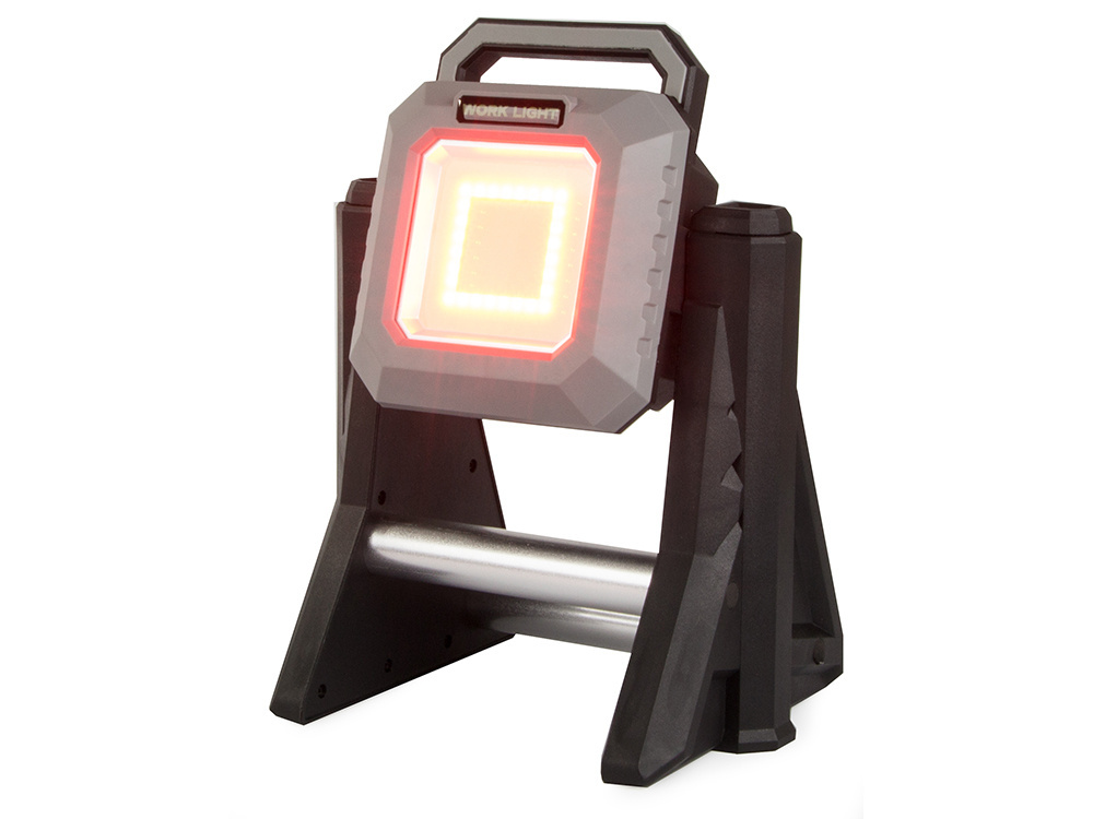 Led prožektorius su akumuliatoriumi, cob, usb, 3000lm, ip65