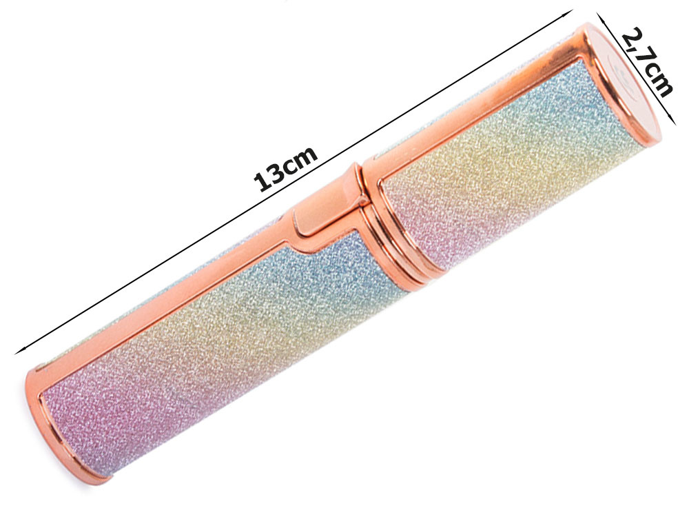Antakių depiliatorius su led apšvietimu, 2 keičiamos galvutės, 13 cm