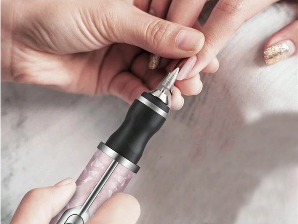 Nagų freza su usb jungtimi ir frezų rinkiniu 2