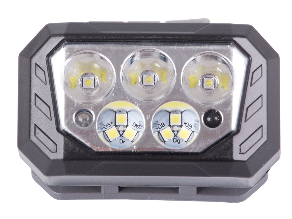 Žibintuvėlis ant galvos sq-870 su led xhp30 ir smd