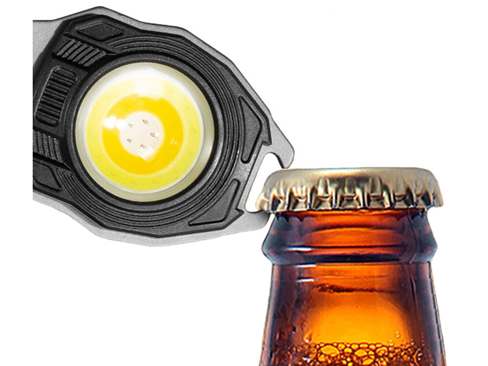 Led žibintuvėlis 8-in-1 su cob šviesa